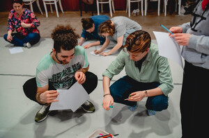 Warsztaty międzypokoleniowe i wielokulturowe CROSSWORLDS GAME Fot. Julia Szabłowska